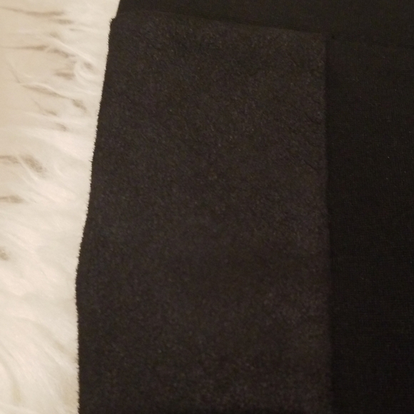 💕ALICE + OLIVIA💕 Front Zip Legging with Leather Side Panels Black 8 - Picture 8 of 8